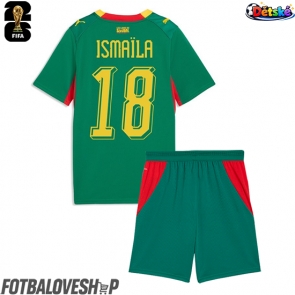 Senegal Ismaila Sarr #18 Dětské Venkovní Dres MS 2026 Krátký Rukáv (+ trenýrky)