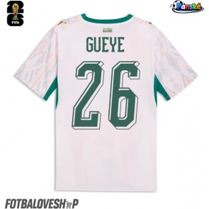 Senegal Pape Gueye #26 Domácí Dres MS 2026 Krátký Rukáv
