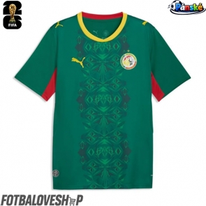 Senegal Venkovní Dres MS 2026 Krátký Rukáv