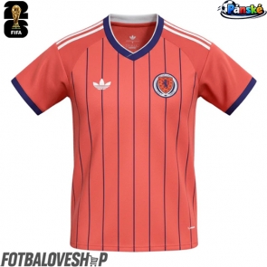 Skotsko Venkovní Dres MS 2026 Krátký Rukáv
