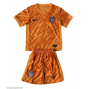 Spojené Státy Brankářské Dětské Venkovní Dres Copa America 2024 Krátký Rukáv (+ trenýrky)