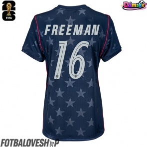 Spojené státy Alex Freeman #16 Dámské Venkovní Dres MS 2026 Krátký Rukáv