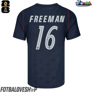 Spojené státy Alex Freeman #16 Venkovní Dres MS 2026 Krátký Rukáv