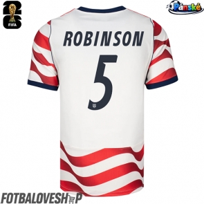 Spojené státy Antonee Robinson #5 Domácí Dres MS 2026 Krátký Rukáv