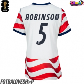 Spojené státy Antonee Robinson #5 Dámské Domácí Dres MS 2026 Krátký Rukáv