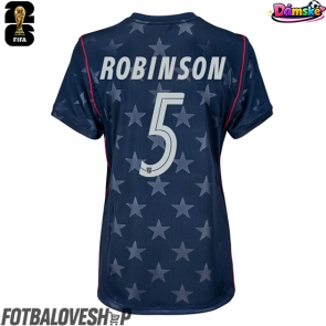 Spojené státy Antonee Robinson #5 Dámské Venkovní Dres MS 2026 Krátký Rukáv