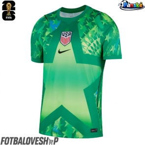 Spojené státy Brankářské Domácí Dres MS 2026 Krátký Rukáv