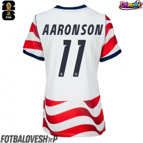 Spojené státy Brenden Aaronson #11 Dámské Domácí Dres MS 2026 Krátký Rukáv