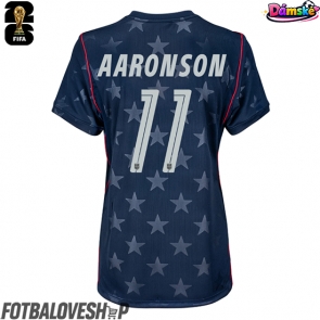 Spojené státy Brenden Aaronson #11 Dámské Venkovní Dres MS 2026 Krátký Rukáv