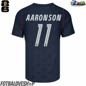 Spojené státy Brenden Aaronson #11 Venkovní Dres MS 2026 Krátký Rukáv