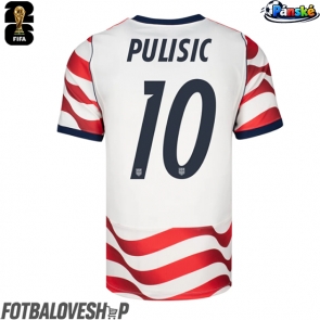 Spojené státy Christian Pulisic #10 Domácí Dres MS 2026 Krátký Rukáv