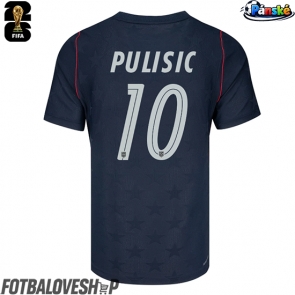 Spojené státy Christian Pulisic #10 Venkovní Dres MS 2026 Krátký Rukáv