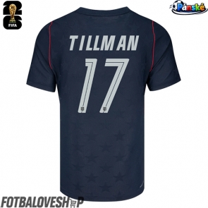 Spojené státy Malik Tillman #17 Venkovní Dres MS 2026 Krátký Rukáv