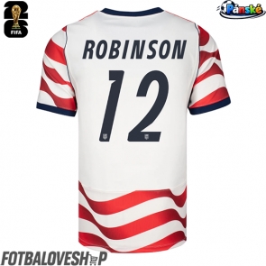 Spojené státy Miles Robinson #12 Domácí Dres MS 2026 Krátký Rukáv