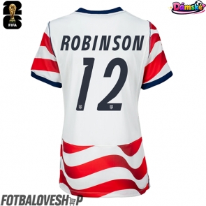 Spojené státy Miles Robinson #12 Dámské Domácí Dres MS 2026 Krátký Rukáv
