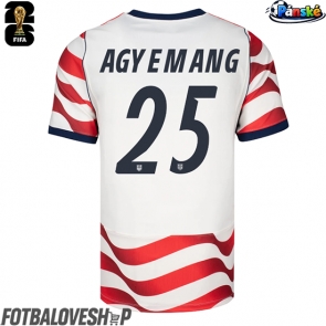 Spojené státy Patrick Agyemang #25 Domácí Dres MS 2026 Krátký Rukáv