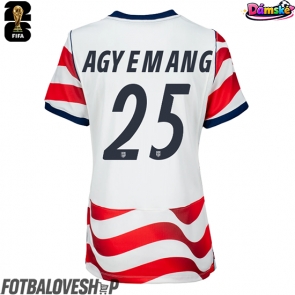 Spojené státy Patrick Agyemang #25 Dámské Domácí Dres MS 2026 Krátký Rukáv
