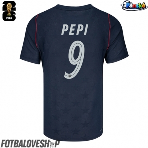 Spojené státy Ricardo Pepi #9 Venkovní Dres MS 2026 Krátký Rukáv