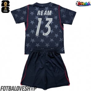 Spojené státy Tim Ream #13 Dětské Venkovní Dres MS 2026 Krátký Rukáv (+ trenýrky)