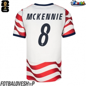 Spojené státy Weston McKennie #8 Domácí Dres MS 2026 Krátký Rukáv