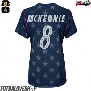 Spojené státy Weston McKennie #8 Dámské Venkovní Dres MS 2026 Krátký Rukáv