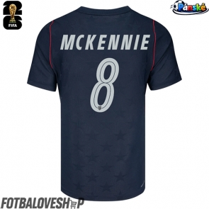 Spojené státy Weston McKennie #8 Venkovní Dres MS 2026 Krátký Rukáv