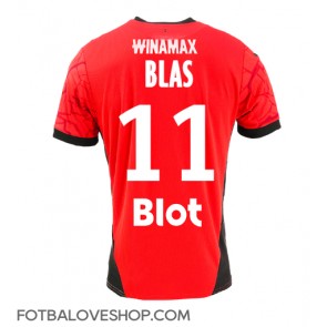 Stade Rennais Ludovic Blas #11 Domácí Dres 2024-25 Krátký Rukáv