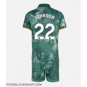Tottenham Hotspur Brennan Johnson #22 Dětské Alternativní Dres 2024-25 Krátký Rukáv (+ trenýrky)