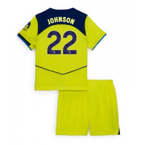 Tottenham Hotspur Brennan Johnson #22 Dětské Alternativní Dres 2025-26 Krátký Rukáv (+ trenýrky)