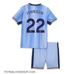 Tottenham Hotspur Brennan Johnson #22 Dětské Venkovní Dres 2024-25 Krátký Rukáv (+ trenýrky)