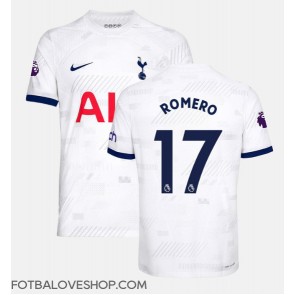 Tottenham Hotspur Cristian Romero #17 Domácí Dres 2023-24 Krátký Rukáv