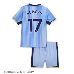Tottenham Hotspur Cristian Romero #17 Dětské Venkovní Dres 2024-25 Krátký Rukáv (+ trenýrky)