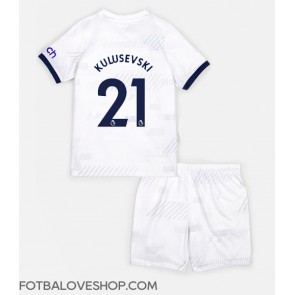 Tottenham Hotspur Dejan Kulusevski #21 Dětské Domácí Dres 2023-24 Krátký Rukáv (+ trenýrky)