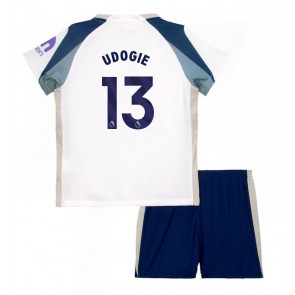 Tottenham Hotspur Destiny Udogie #13 Dětské Domácí Dres 2025-26 Krátký Rukáv (+ trenýrky)