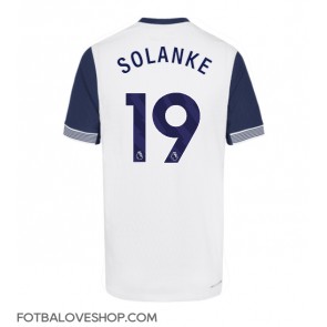 Tottenham Hotspur Dominic Solanke #19 Domácí Dres 2024-25 Krátký Rukáv
