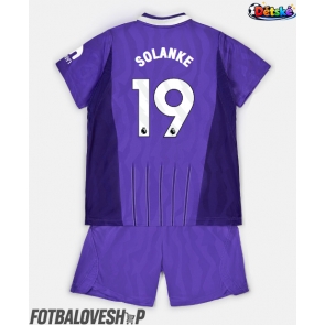 Tottenham Hotspur Dominic Solanke #19 Dětské Alternativní Dres 2026-27 Krátký Rukáv (+ trenýrky)