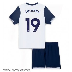 Tottenham Hotspur Dominic Solanke #19 Dětské Domácí Dres 2024-25 Krátký Rukáv (+ trenýrky)