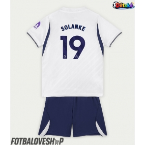 Tottenham Hotspur Dominic Solanke #19 Dětské Domácí Dres 2026-27 Krátký Rukáv (+ trenýrky)