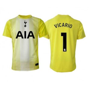 Tottenham Hotspur Guglielmo Vicario #1 Brankářské Alternativní Dres 2025-26 Krátký Rukáv