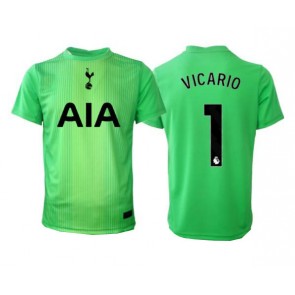 Tottenham Hotspur Guglielmo Vicario #1 Brankářské Domácí Dres 2025-26 Krátký Rukáv