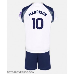Tottenham Hotspur James Maddison #10 Dětské Domácí Dres 2025-26 Krátký Rukáv (+ trenýrky)