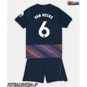 Tottenham Hotspur Jan Paul van Hecke #6 Dětské Venkovní Dres 2026-27 Krátký Rukáv (+ trenýrky)