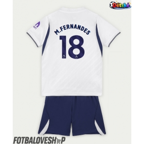 Tottenham Hotspur Mateus Fernandes #18 Dětské Domácí Dres 2026-27 Krátký Rukáv (+ trenýrky)
