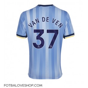 Tottenham Hotspur Micky van de Ven #37 Venkovní Dres 2024-25 Krátký Rukáv