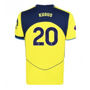 Tottenham Hotspur Mohammed Kudus #20 Alternativní Dres 2025-26 Krátký Rukáv
