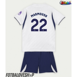 Tottenham Hotspur Omar Marmoush #22 Dětské Domácí Dres 2026-27 Krátký Rukáv (+ trenýrky)