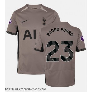 Tottenham Hotspur Pedro Porro #23 Alternativní Dres 2023-24 Krátký Rukáv