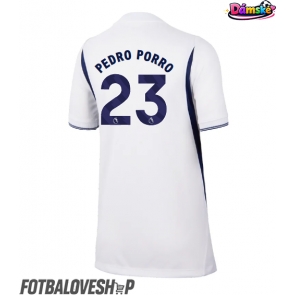 Tottenham Hotspur Pedro Porro #23 Dámské Domácí Dres 2026-27 Krátký Rukáv
