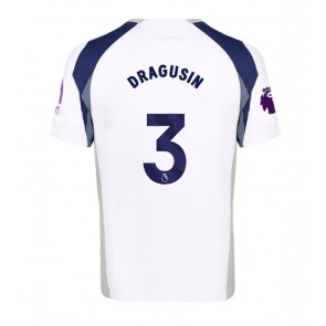 Tottenham Hotspur Radu Dragusin #3 Domácí Dres 2025-26 Krátký Rukáv