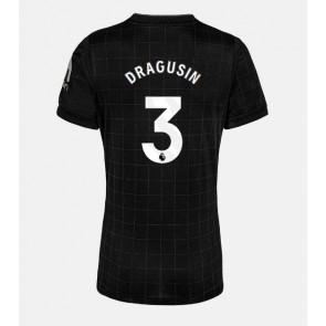 Tottenham Hotspur Radu Dragusin #3 Dámské Venkovní Dres 2025-26 Krátký Rukáv